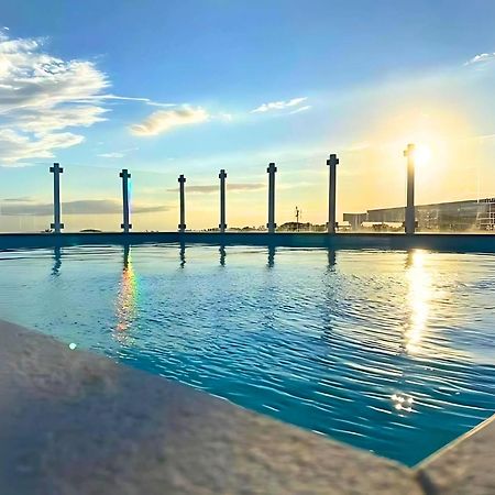 Tramonti Incredibili In Piscina - Apartment8 Con Ac Wifi In Residence Santa Maria al Bagno Kültér fotó